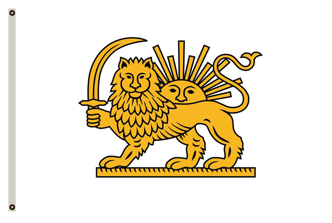 Fyon of Mohammad Shah Qajar  Iran Under Mohammad Shah Qajar flag banner