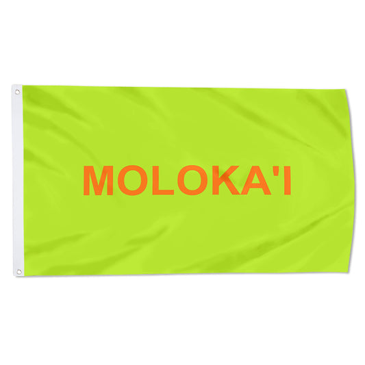 Fyon Moloka'i, Hawaii (unoffcial) Flag  Indoor and Outdoor Banner