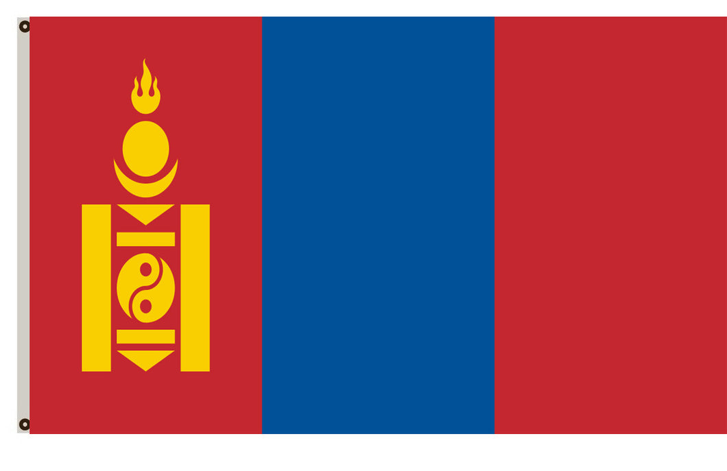 Mongolia  Flag