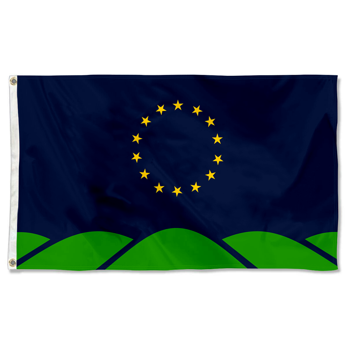 Fyon Montpelier, Vermont flag  Banner