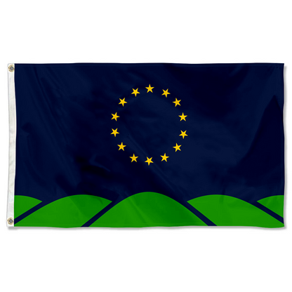 Fyon Montpelier, Vermont flag  Banner