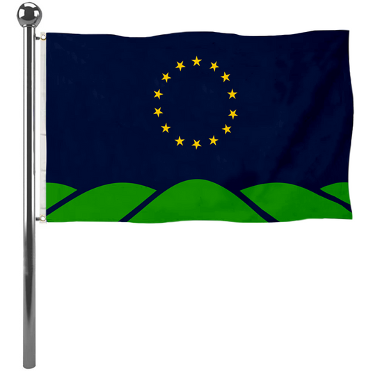 Fyon Montpelier, Vermont flag  Banner
