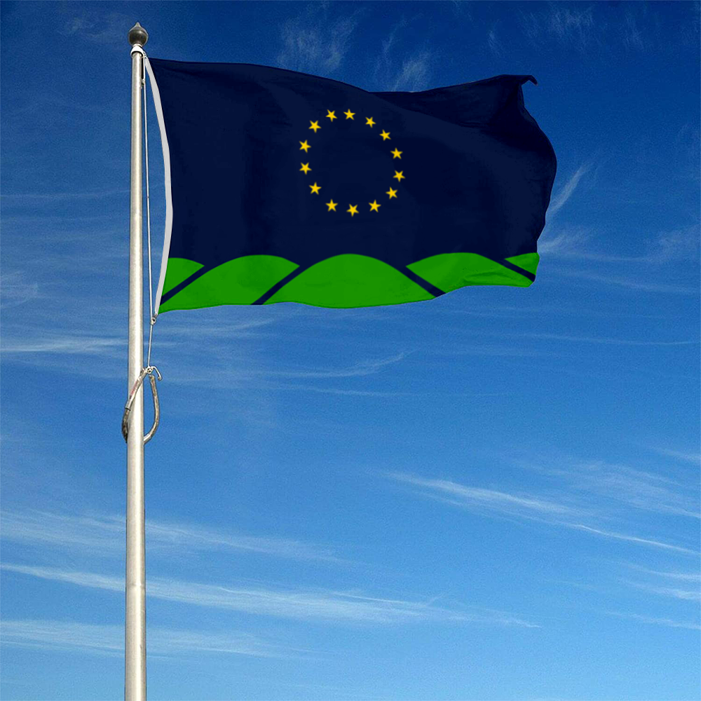 Fyon Montpelier, Vermont flag  Banner