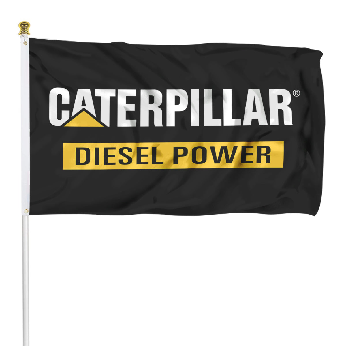Fyon Montree Shop Caterpillar Flag Cat Diesel Power Advertising Earth Mover Equipment New Indoor and outdoor banner