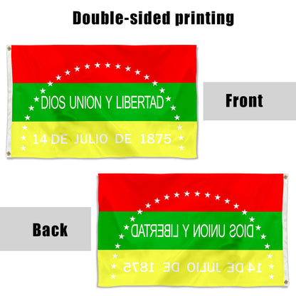 Fyon Morazon Department, El Sakvador flag Indoor and outdoor banner