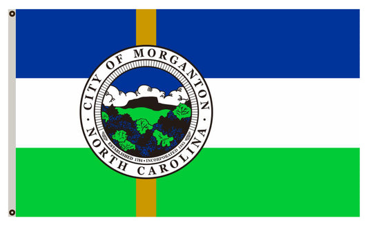 Fyon Morgantown flag North Carolina banner
