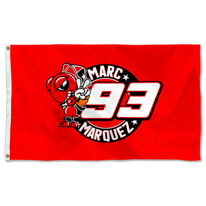 Fyon Motorcycle Racing Marc Marquez #93 flag Indoor and outdoor banner