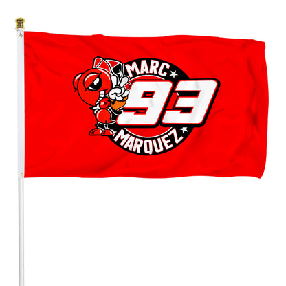 Fyon Motorcycle Racing Marc Marquez #93 flag Indoor and outdoor banner