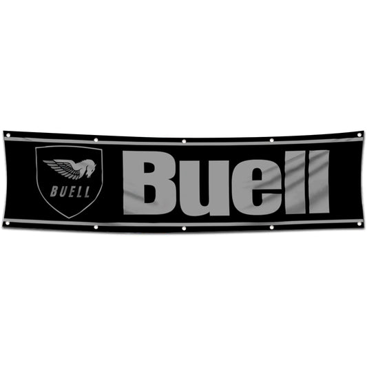 Fyon Motorcycles Garage Shop Banner Works for Buell Flag 2x8 Feet