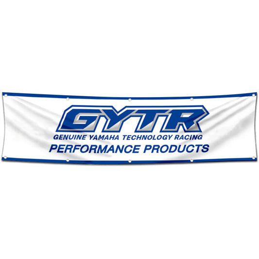Fyon Motorcycles Garage Shop Decor Banner Works for GYTR Flag White 2x8 Feet