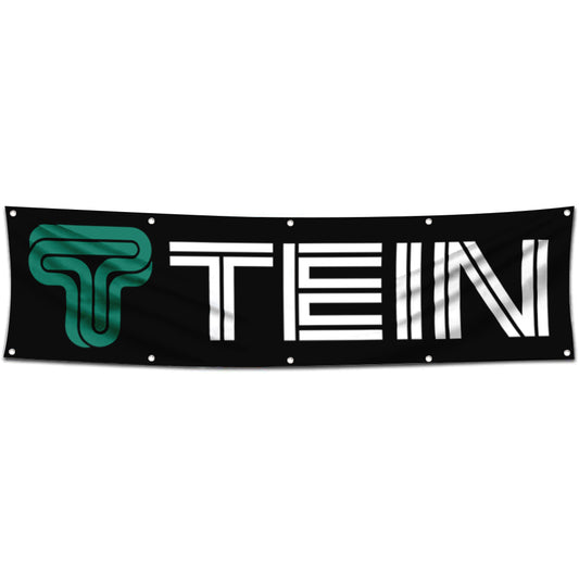Fyon Motorcycles Garage Shop Decor Banner Works for TEIN Flag 2x8 Feet