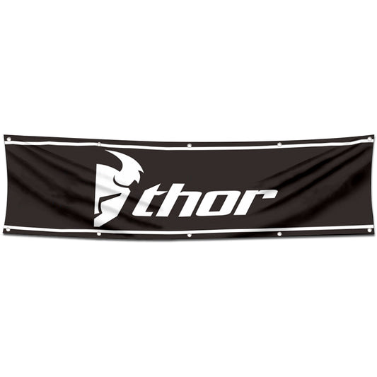 Fyon Motorcycles Garage Shop Decor Banner Works for Thor Flag 2x8 Feet