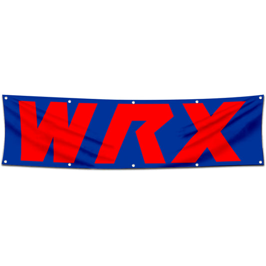 Fyon Motorcycles Garage Shop Decor Banner Works for WRX Racing Flag 2x8 Feet