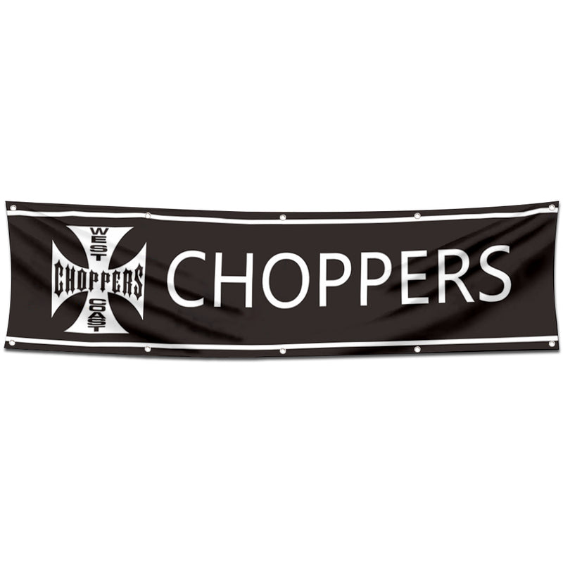 Choppers and F**k You Banner