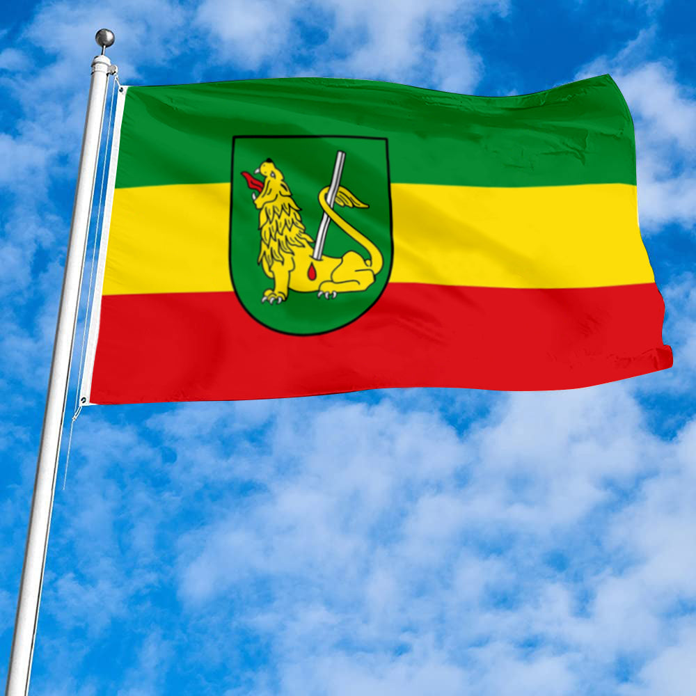 Fyon Municipality of Derental Flag banner