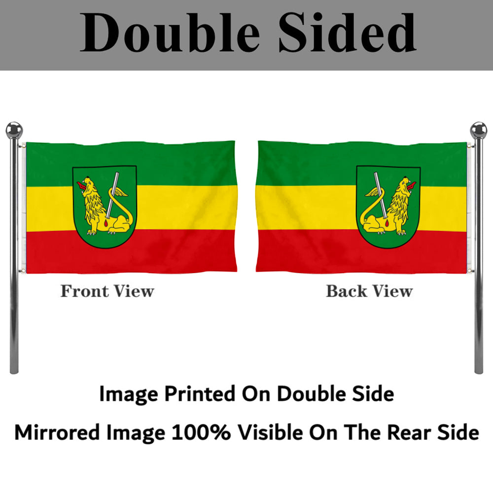 Fyon Municipality of Derental Flag banner