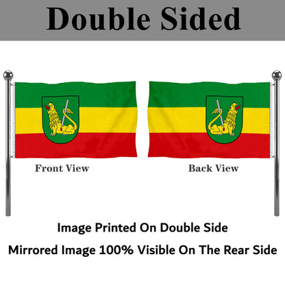 Fyon Municipality of Derental Flag banner