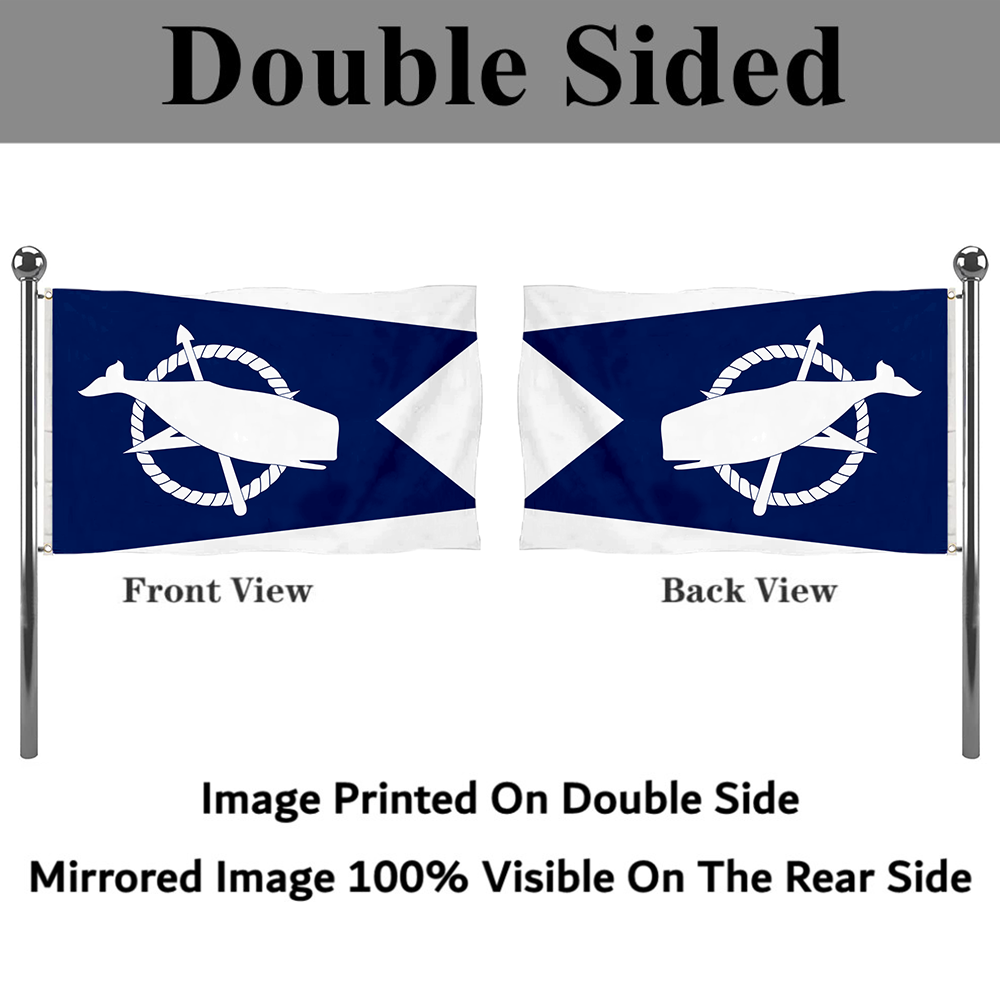Fyon Nantucket, Massachusetts flag Banner