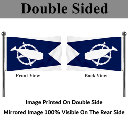 Fyon Nantucket, Massachusetts flag Banner