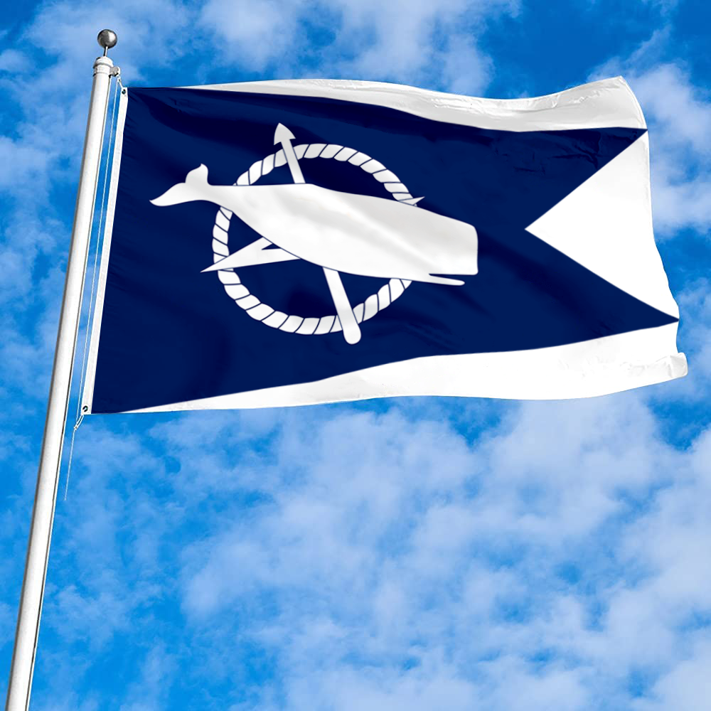 Fyon Nantucket, Massachusetts flag Banner