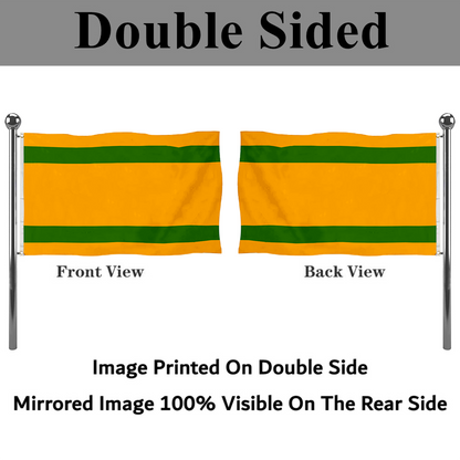 Fyon Naranjito, Puerto Rico flag banner