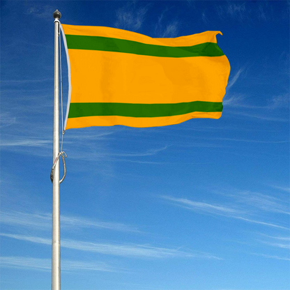 Fyon Naranjito, Puerto Rico flag banner