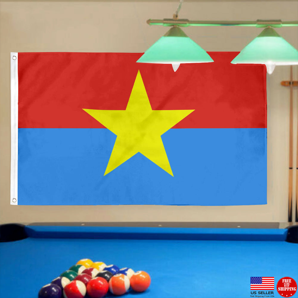 Fyon National Liberation Front of South Vietnam Flag Indoor and Outdoor Banner