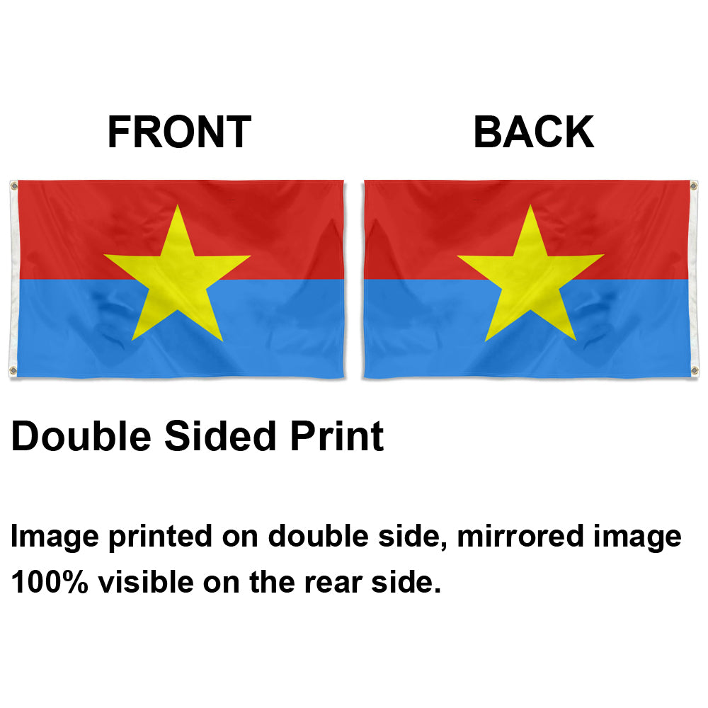 Fyon National Liberation Front of South Vietnam Flag Indoor and Outdoor Banner