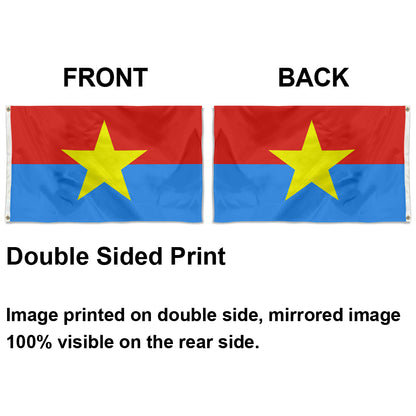 Fyon National Liberation Front of South Vietnam Flag Indoor and Outdoor Banner
