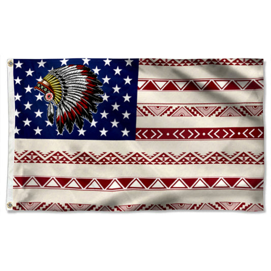 Fyon Native American Flag 41818 Indoor and outdoor banner