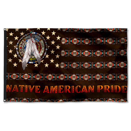 Fyon Native American Pride Flag 41820 Indoor and outdoor banner