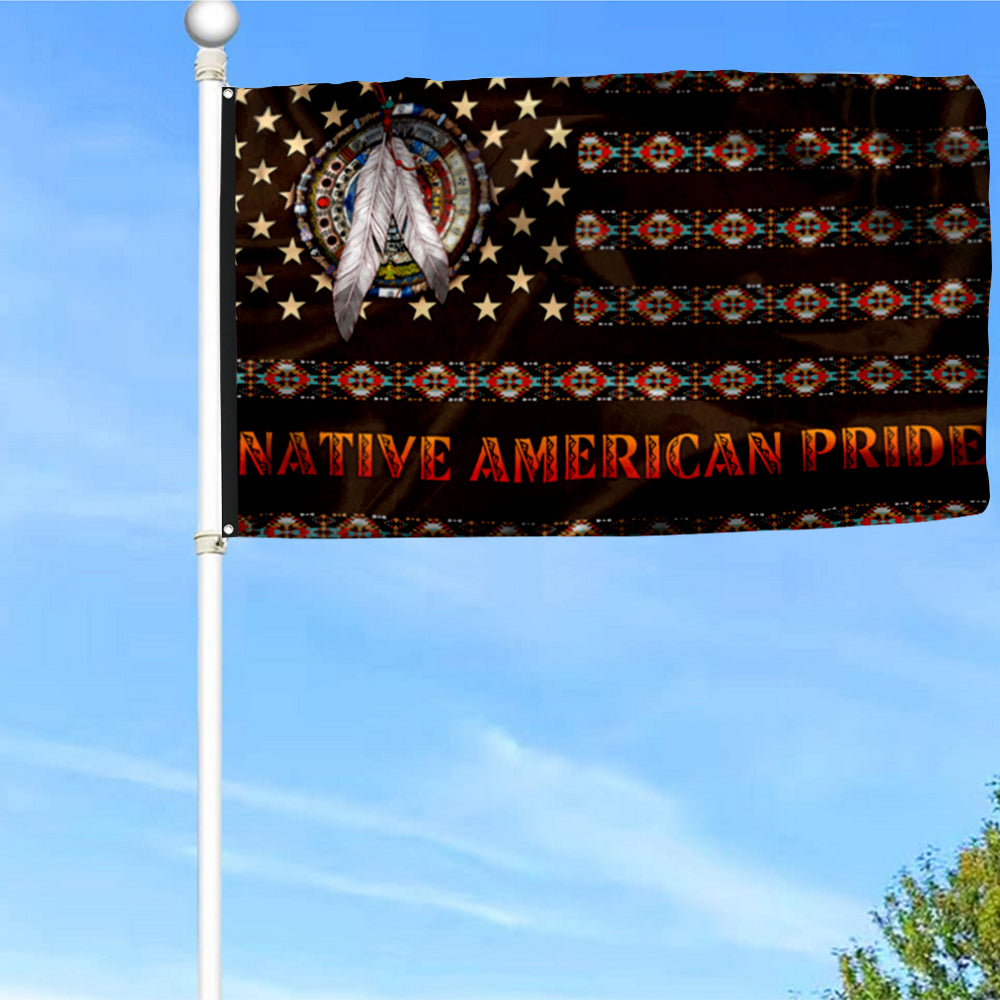 Fyon Native American Pride Flag 41820 Indoor and outdoor banner