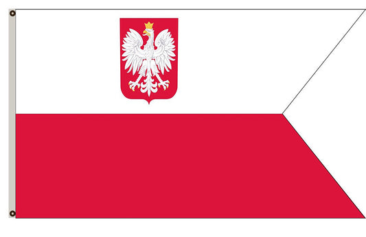 Naval Ensign of Poland Flag  landscape flag