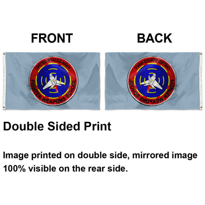 Fyon Navy Fighter Weapons School Flag  Indoor and outdoor banner