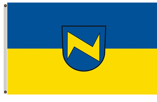 Neckartenzlingen (Region Stuttgart) landscape flag Indoor and outdoor banner