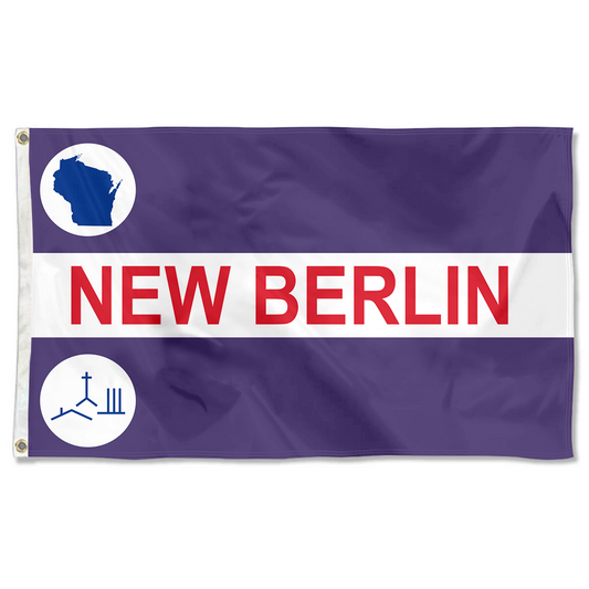 Fyon New Berlin, Wisconsin flag banner