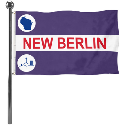 Fyon New Berlin, Wisconsin flag banner