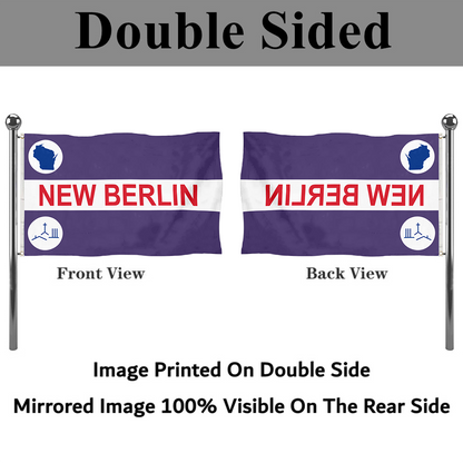Fyon New Berlin, Wisconsin flag banner