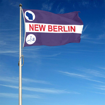 Fyon New Berlin, Wisconsin flag banner