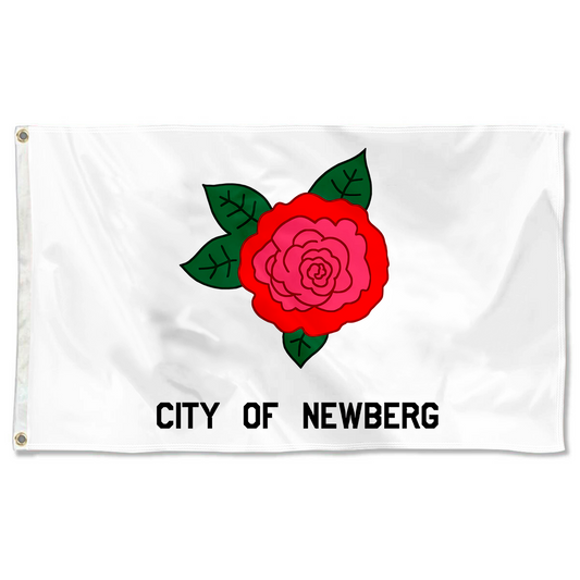 Fyon Newberg, Oregon flag banner