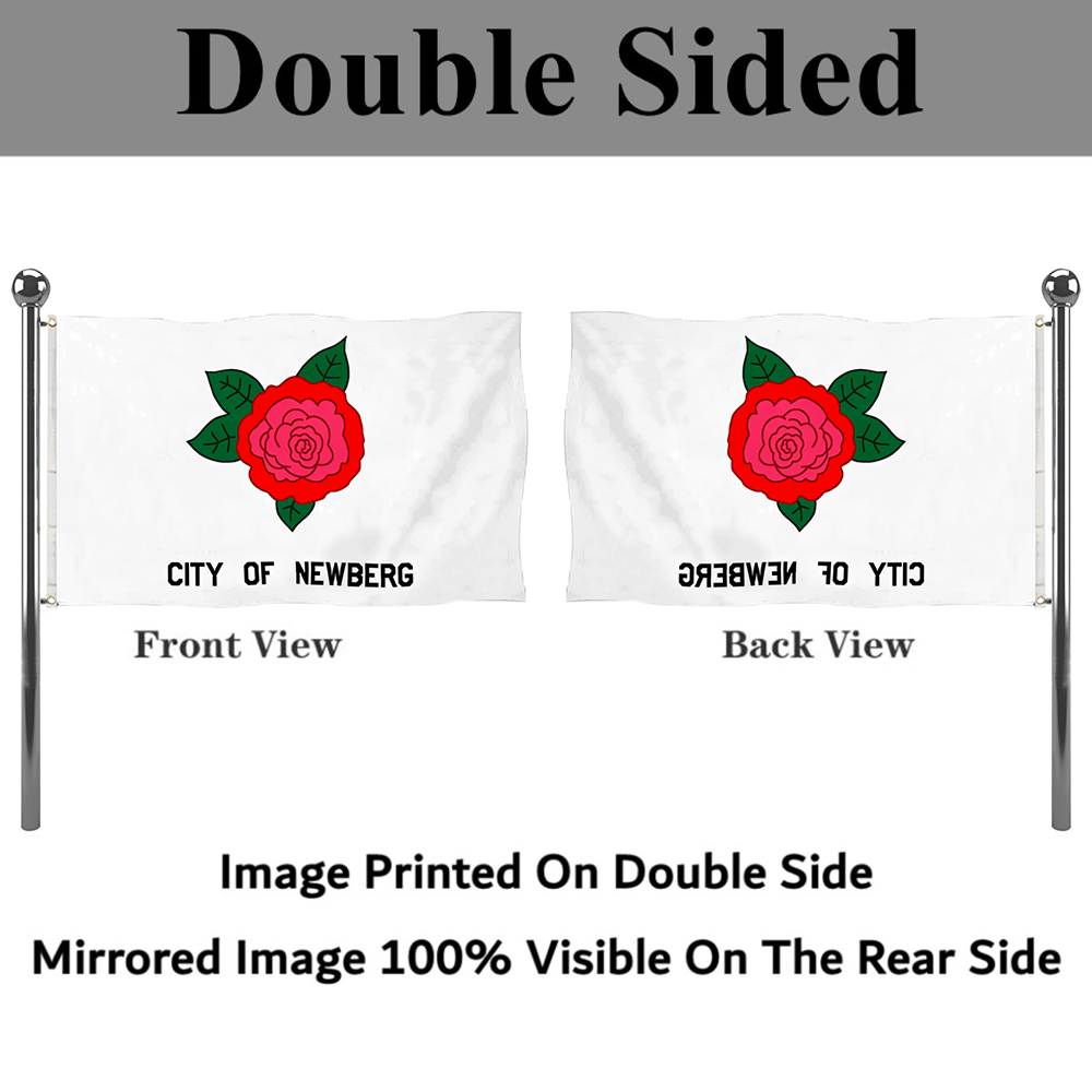 Fyon Newberg, Oregon flag banner