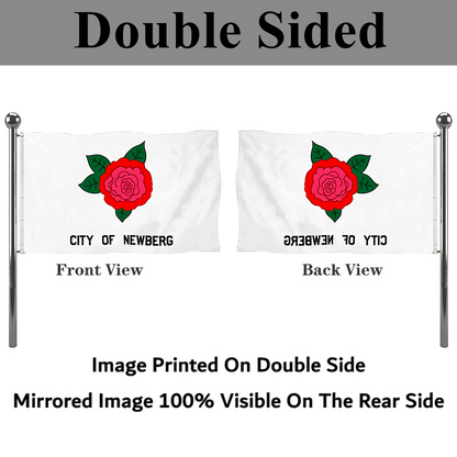 Fyon Newberg, Oregon flag banner