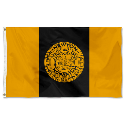 Fyon Newton, Massachusetts flag Banner