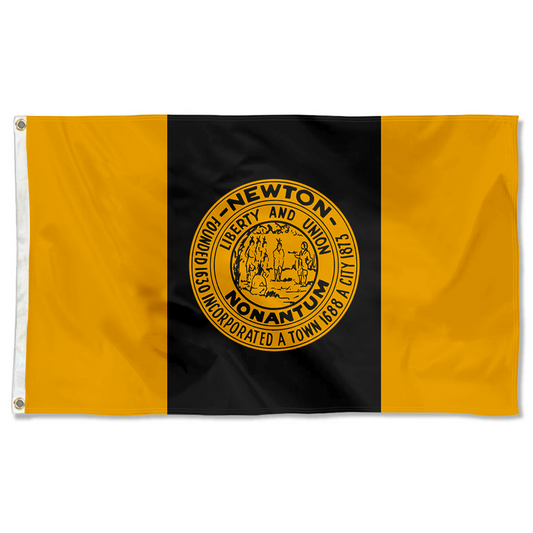 Fyon Newton, Massachusetts flag Banner