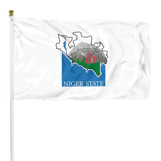 Fyon Niger State, NIgeria flag Indoor and outdoor banner