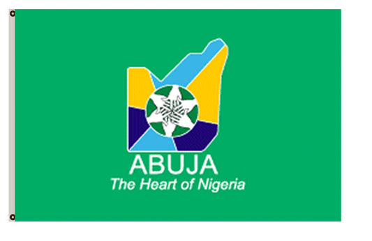 Nigeria State banner Abuja flag