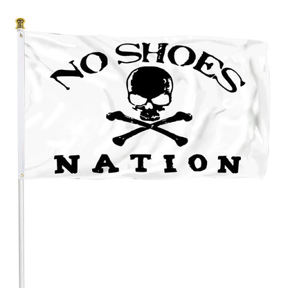 Fyon No Shoes Nation Flag Banner