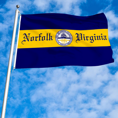 Fyon Norfolk, Virginia flag Banner