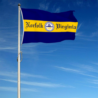 Fyon Norfolk, Virginia flag Banner