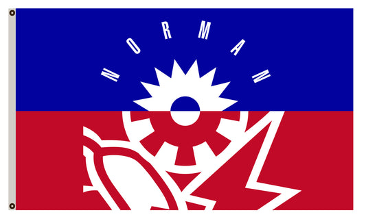 Fyon of Norman flag, Oklahoma banner